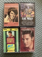Elvis Presley Lot Of 4 Cassette Tapes