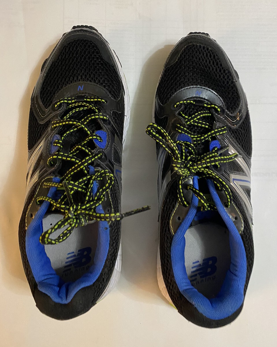 New Balance Mens 680 V2 Running Shoes Black M680BB2 Low Top Lace Up Mesh 15  M