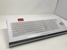 Aluminum USB Wired Keyboard w/Numeric Keypad for Apple Mac iMac Macbook mluxkeya