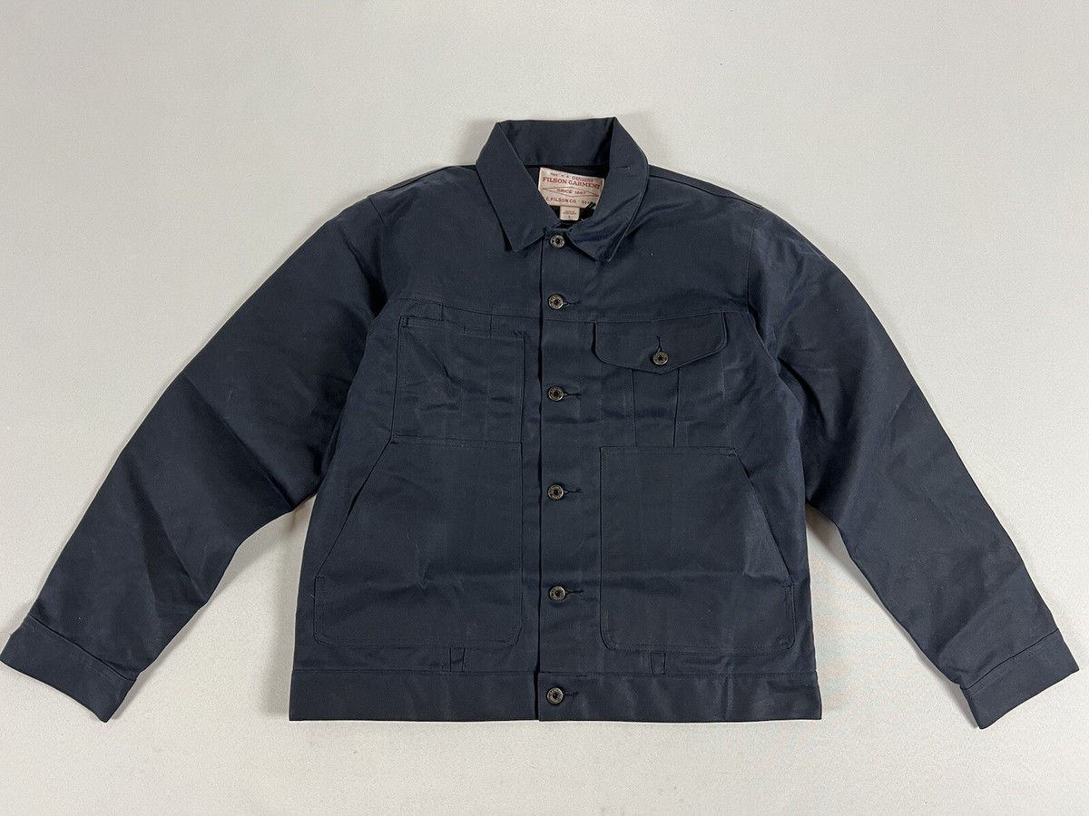 GQ1877◇FILSON : TIN CLOTH SHORT LINED Tin Cloth Short Lined Cruiser Jacket | Filson