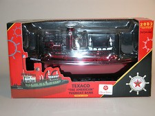 2002 TEXACO AMERICAN TUGBOAT BANK SPECIAL EDITION THIRD IN SERIES MINT IN BOX