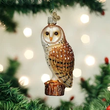 Old World Christmas - Barn Owl - 16118