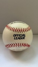 Academy Sports Official League Baseball 9 Inch 5 Oz Cork Rubber Center White Red
