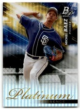 2018 Bowman Platinum #PP-4 Michel Baez Platinum Presence San Diego Padres