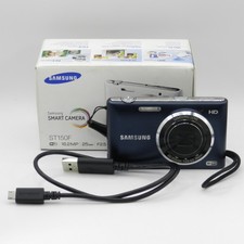 Samsung ST Series ST150F 16MP Digital Camera Black w/ Box - READ TESTED