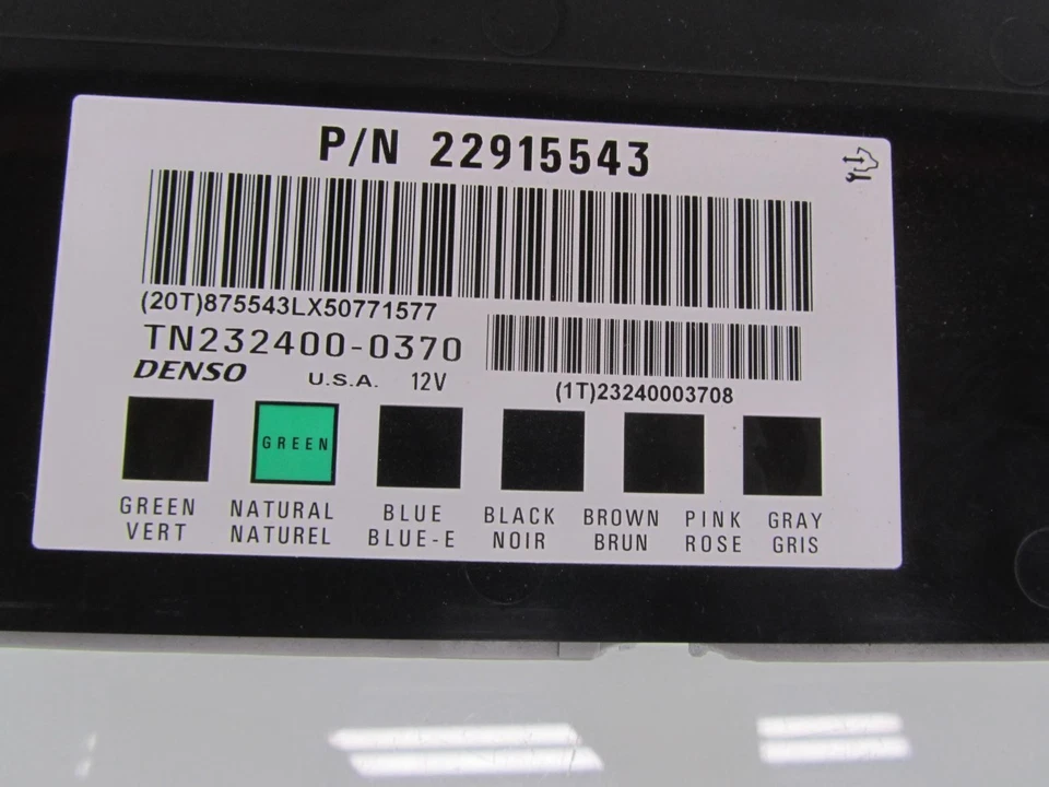 13-24 GMC SAVANA 2500 VAN Body Control Module Computer BCM 22915543 - Image 2 of 2