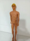 Vintage Hong Kong Carved Blonde Hair Ken Barbie Doll Rare 1968