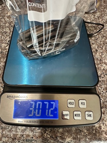 Tungsten carbide scrap 3LB 7 oz