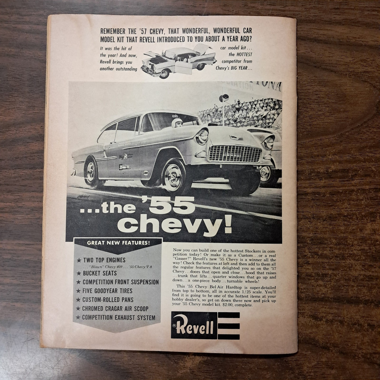 Nov. 1964 ROD & CUSTOM Surf Woody By Barris stamped Paid PX bought military base