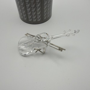 Swarovski アクリル製バイオリン型置物 Swarovski アクリル製バイオリン型置物 【公式通販】