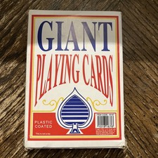 TJM Playing Cards Giant Playing Cards Set of 52 Cards & 2 Jokers