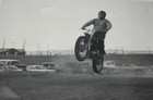 Vintage Motocross Motorcycle Race Photo 5" x 7" Cheyenne, Wyoming WY Cars #10 — photo 2