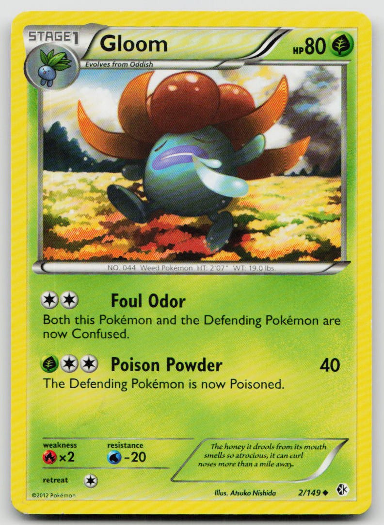 LP Gloom 2/149 Uncommon Boundaries Crossed Pokemon