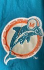 Vintage 90s Reebok Pro Line Miami Dolphins Puffer Jacket Teal Colorblock Mens M — photo 6