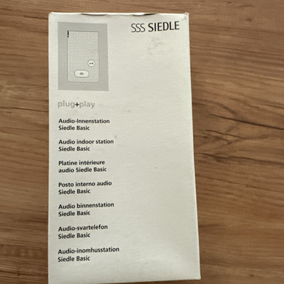 Siedle Basic AIB 150-01 Audio-Innenstation - Signalweiß