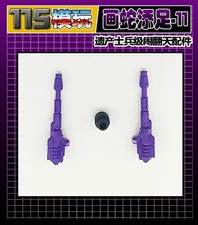 New 115 Studio Weapon Null Rays Upgrade Kit For Legacy Core-class Skywarp