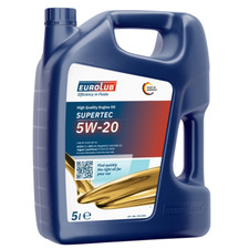 Motoröl Motorenöl SUPERTEC SAE 5W 20 - 5 Liter Kanister EUROLUB 314005
