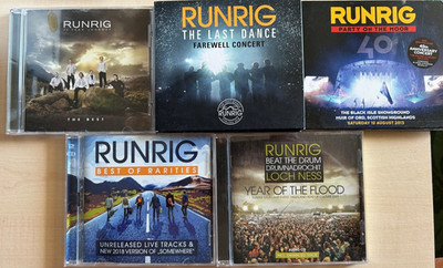 Sammlung 10 Alben mit 15 CD´s und 3 DVD von Runrig - siehe Fotos + Beschreibung