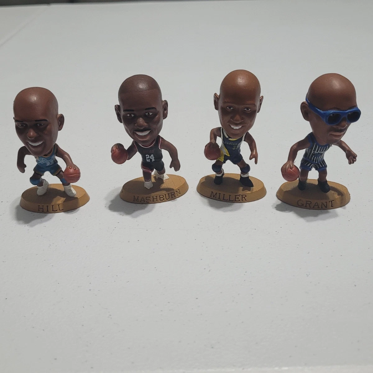 G*N様 Reggie Miller Indiana Pacers ボブルヘッド Reggie Miller Basketball Indiana Pacers Vintage Bobble Heads for