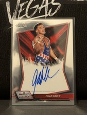 Topps 2026 Chrome WWE Red Brand Autograph Chad Gable RBA-CHA Card