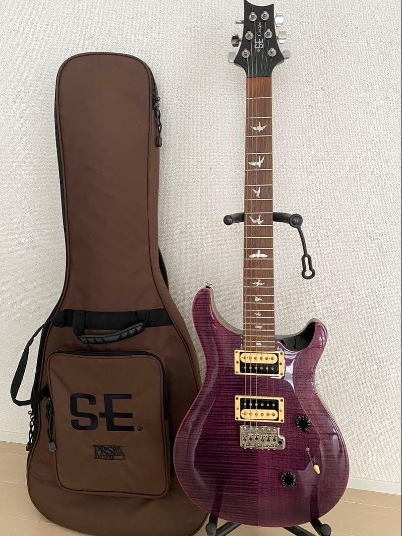 PRS SE CUSTOM 24 Purple Electric Guitar