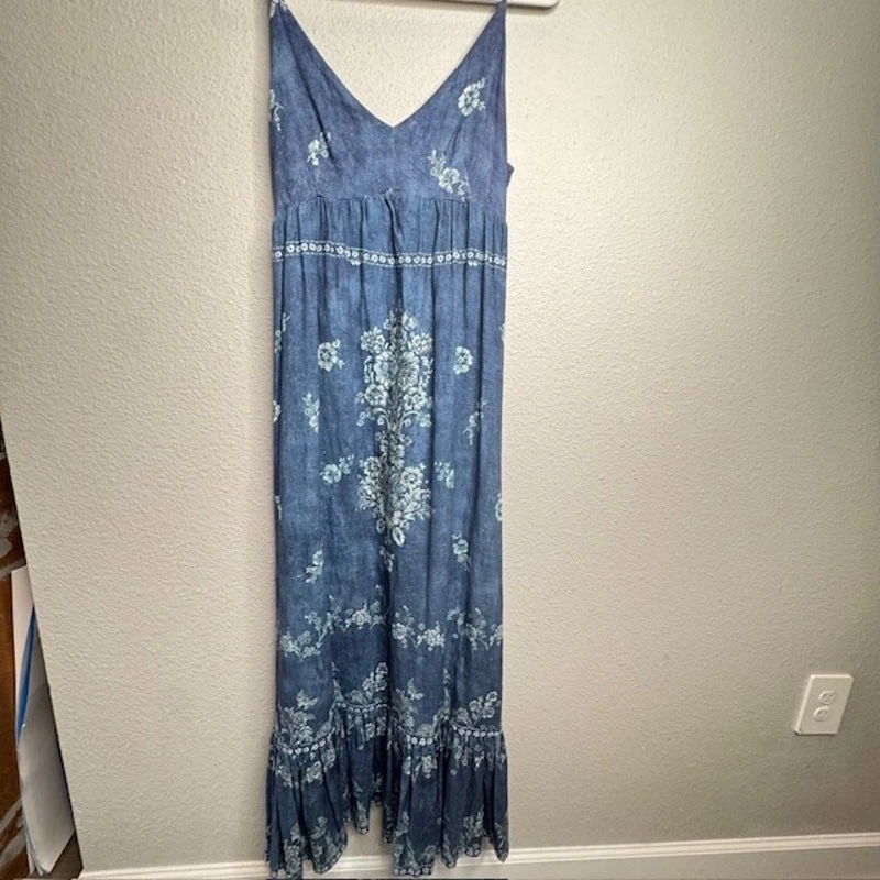 UNDERCOVER Secret Mission Cottagecore prendisole indaco grande