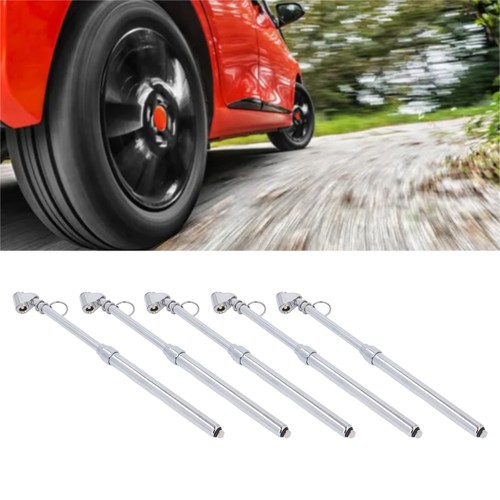 ^5 Pcs Pencil Tire Pressure Gauge 10 To 160PSI Dual Head Air Pressure Gauge - Picture 2 of 12