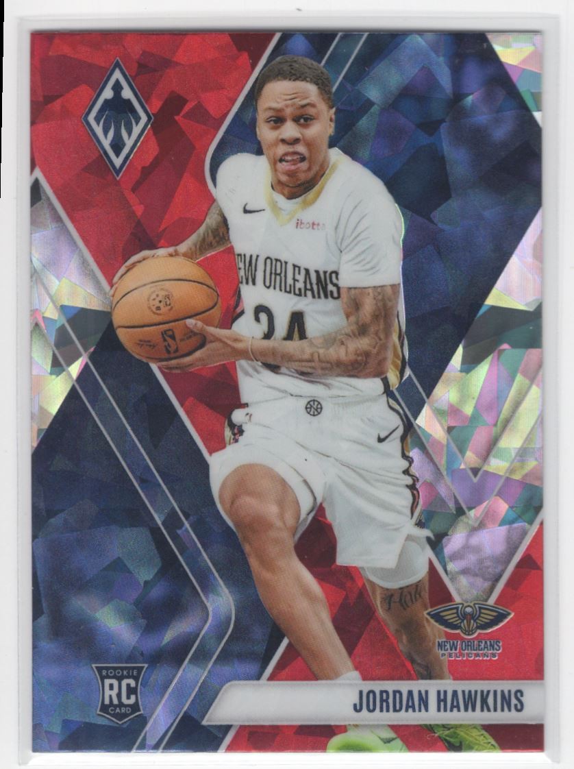 #254 Jordan Hawkins 2023-24 Phoenix Red Ice RC New Orleans Pelicans