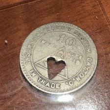 Jeton Ashland Coal & Coke Co Co Coal Scrip McDowell Co. Ashland, Virginie-Occidentale