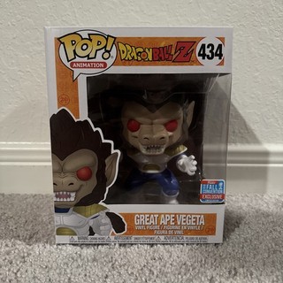 Funko POP! Animation #434 Dragon Ball Z Great Ape Vegeta 6" NYCC