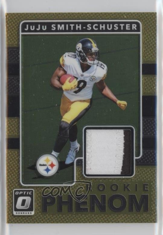 2017 Donruss Optic Rookie Phenom Jerseys Prime 24/25 JuJu Smith-Schuster RC 0ar