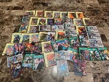 (51) 1996 Marvel OVERPOWER Card Game Fleer Hero Mission CCG Set Cards
