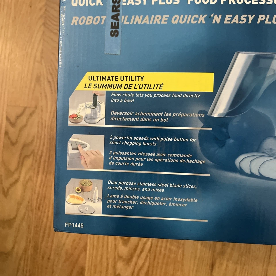 Black & Decker Food Processor Quick ‘n’ Easy Plus Model FP1445 (2006) - Image 2 of 4