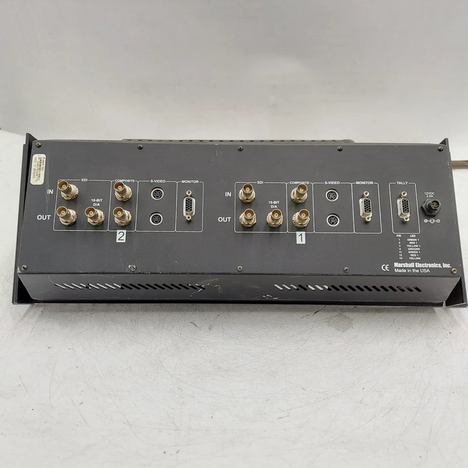 Marshall Electronics V-R82P-SDI 8.4" Dual SDI LCD Monitor 16:9/ 4:3 - Image 4 of 4