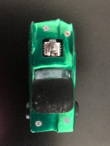 1967 Vintage HOT WHEELS Redline PYTHON Green With White Interior