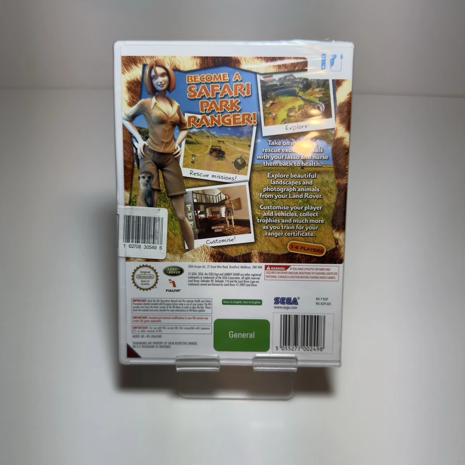 Jambo! Safari Nintendo Wii Game Brand New Factory Sealed PAL - Image 2 of 4