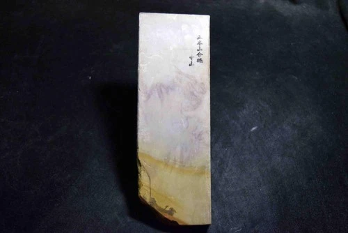 ●Japanese Natural Whetstone Nakayama Asagi 441g Grit #10000 Lv.5.0 Kyoto Japan *
