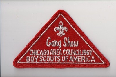 1962 Chicago Area Council Gang Show patch