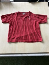 Vintage 90s Cleveland Indians 2XL Red MLB Baseball Antigua Cotton Polo Shirt