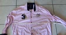 NWOT Mens Absolute Rebellion Shirt Pink Strip...