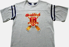 Quidditch Brooms Jersey Top Shirt Sorcerer's Stone VINTAGE Harry Potter EXC (H8)