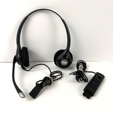 Plantronics DA80 USB Audio Processor Telephone With Headset Tested Working