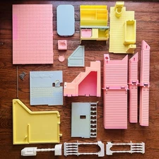 1991 Playskool VICTORIAN Mansion Dollhouse Doll House Replacement Parts U Pick