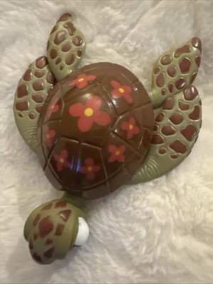 Flapping Toy Turtle Disney Pixar Finding Nemo Bath Toy Swimways 2010 Tested 5''