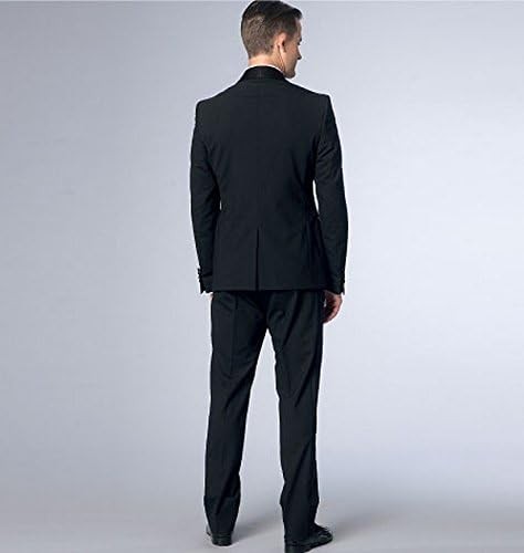 V9097MUU Men's Jacket and Pants Sewing Template, Size MUU (34-36-38-40) - Picture 6 of 7