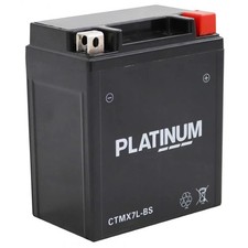 PLATINUM YTX7LBS NTX7LBS AGM Motorcycle  Motorbike Battery - Sealed & Activated