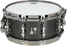 Sonor SQ2 Beech Snare Drum - 6.5 inches x 14 inches, Semi-gloss Vintage Onyx