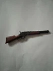 Vtg MARX historic firearm miniature SADDLE RIFLE Winchester GOOD