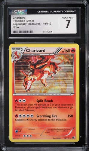 Charizard graded CGC 7 for sale on eBay