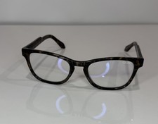 Quay Aus "Wired" Blue Light Blocker Glasses Tortoiseshell Brown Rectangle 125